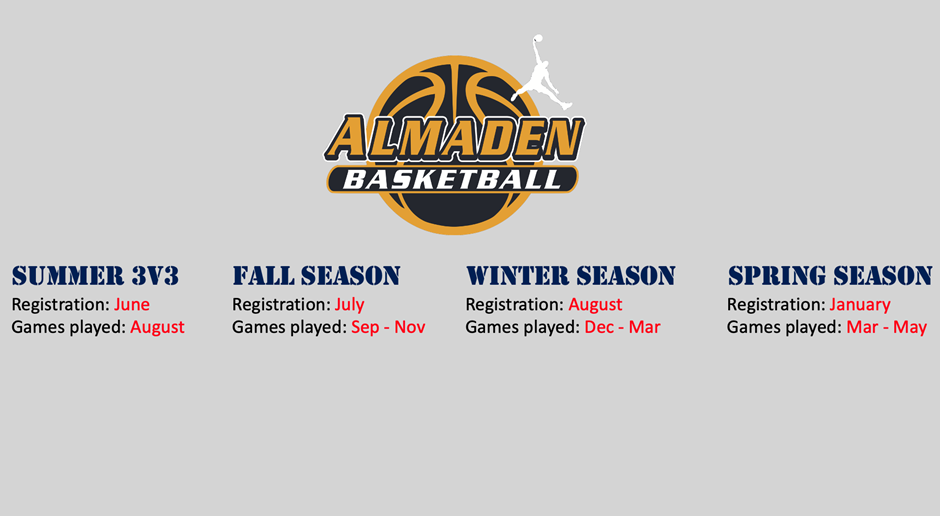 Winter Season Registration Open!!